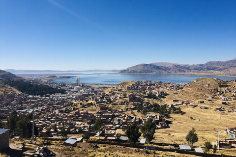 Arequipa: Transfer från Chivay till Puno med panoramautsikt och kulturell utsikt.