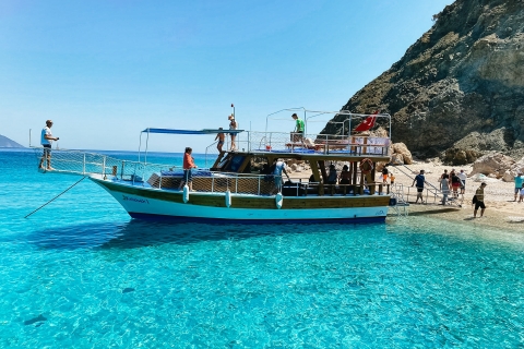 Antalya : Excursion en bateau en petit groupe sur l'île de Suluada avec déjeuner