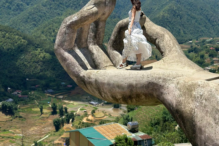 Hanoi: Sapa 3-Day Fansipan, Glassbridge, Cat Cat & Moana Half Day Glassbridge & Silver Waterfall From Sapa Town