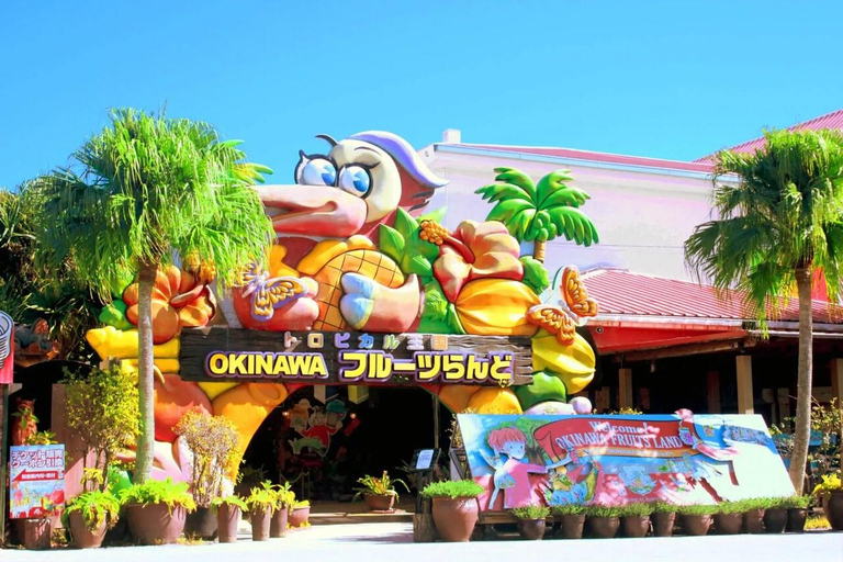 Okinawa: Fruits Land, Bise Fukugi Tree Road &amp; Seafood Lunch