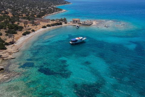 Kamiros Skala : expérience de la vie marine et île d'Alimia