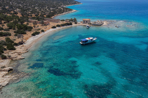 Kamiros Skala : expérience de la vie marine et île d'Alimia