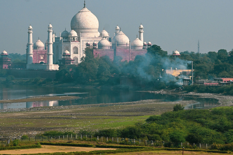 Agra Evening Tour with Sunset view of Taj Mahal By Car Agra: Sunset Tour of Agra Fort, Baby Taj & Mehtab Bagh