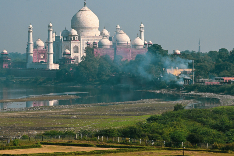 Agra Evening Tour with Sunset view of Taj Mahal By Car Agra: Sunset Tour of Agra Fort, Baby Taj & Mehtab Bagh