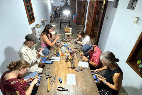 Yogyakarta: Silver Jewelry Making Class in Kotagede Daytime: Silver Jewelry Making Class