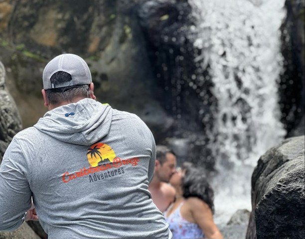 Visit El Yunque Rainforest; Waterslides, Beach, Dine and Shop Tour in Toa Baja, Puerto Rico