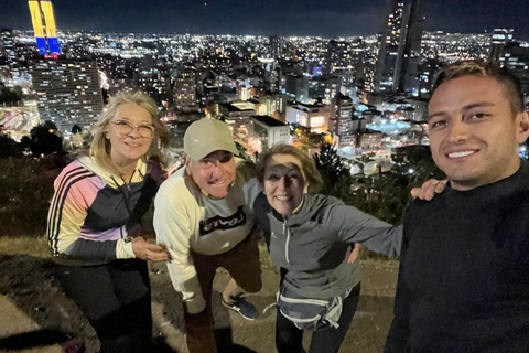 Bogotá: Express guided night tour