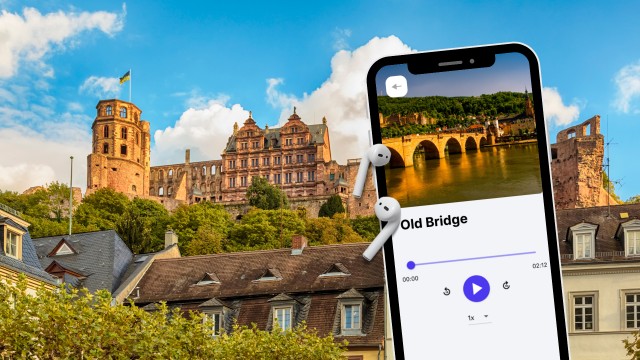 Heidelberg: Complete Self-guided Audio Tour on your Phone
