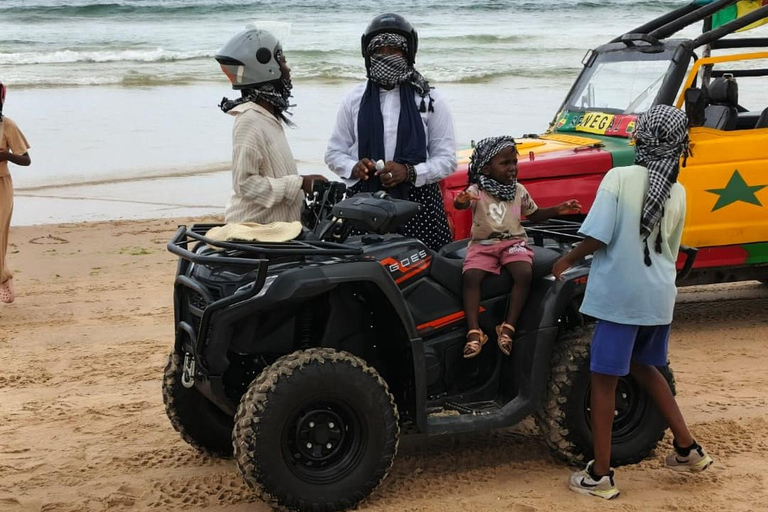 Lac Rose: full day trip with quad or 4x4, horseback riding, and lunch Pink Lake: Full Day Trip with ATV or 4x4, Horseback Riding, and Lunch