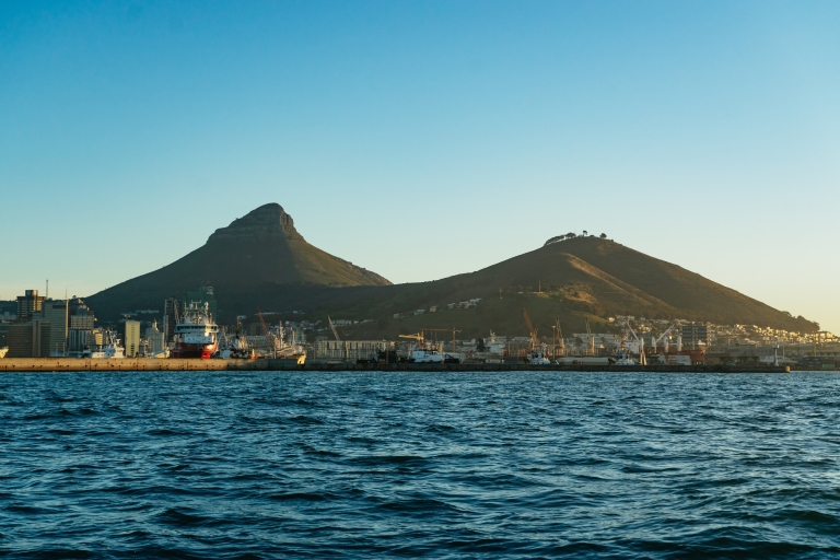 Cape Town: croisière au coucher du soleil et dîner de 3 platsCroisière au coucher du soleil et 3 plats au restaurant City Grill
