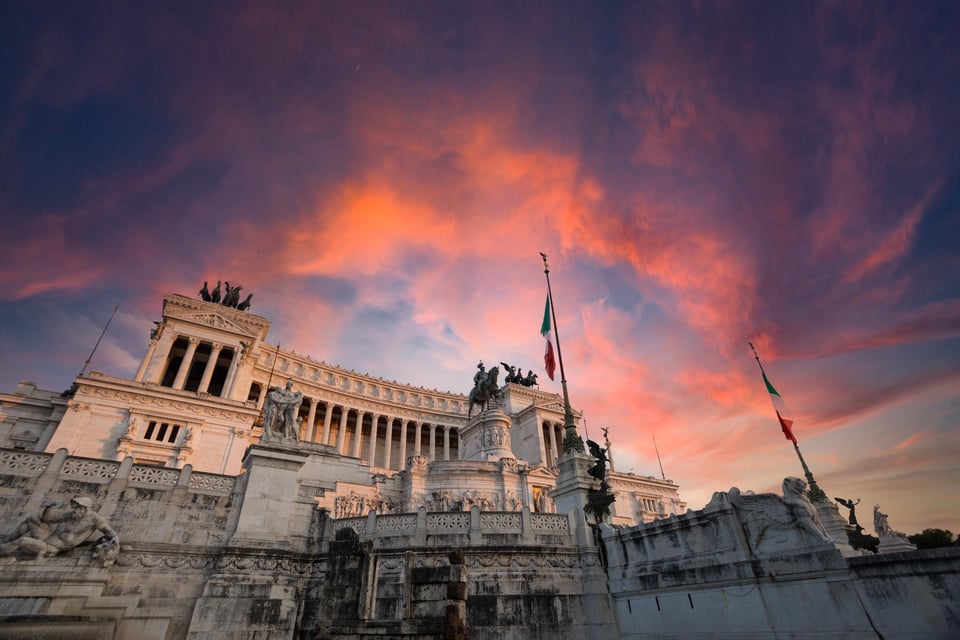 Rom: Golfcart-Tour bei Sonnenuntergang mit Panorama-Aussicht Rom: Golfcart-Tour ...
