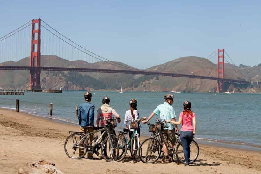 San Francisco: Marina Waterfront Selbstgeführter Fahrradverleih. Foto: GetYourGuide