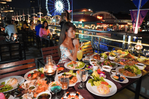 Bangkok: White Orchid River Cruise with Buffet Beer & Show