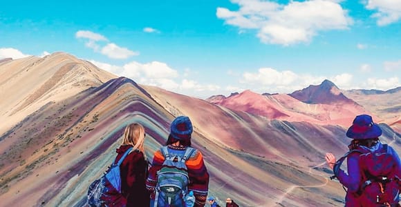 Rainbow Mountain Vinicunca Short Route + Red Valley