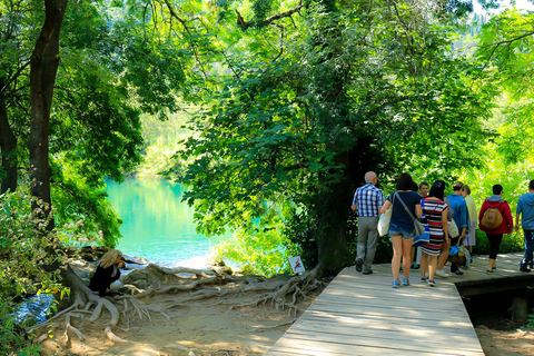 From Split: Krka Waterfalls Tour with Boat Ride & Swimming
