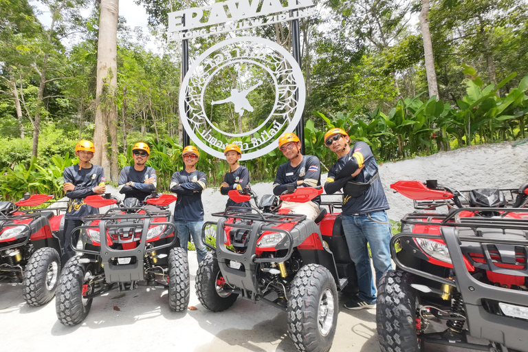 Phuket: Zipline+ATV by Erawan Patong Seaview ZiplineZipline EP. S + ATV 60 min Czas trwania 2,30 godz.