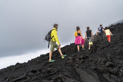 Catania: Guided Tour of Etna with Farm Visit & Food Tasting