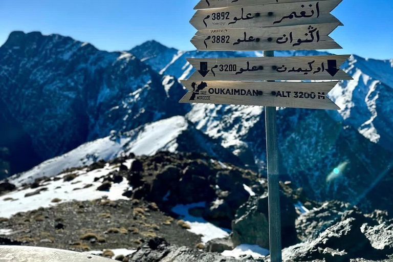 From Marrakech: Oukaïmeden Summit Of 3700m Guided Hiking