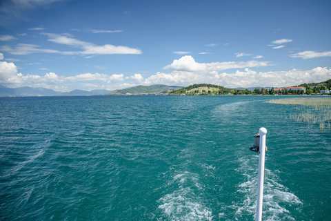 From Ohrid/Struga: Boat Trip to the Monastery of Saint Naum By Minivan (small groups)