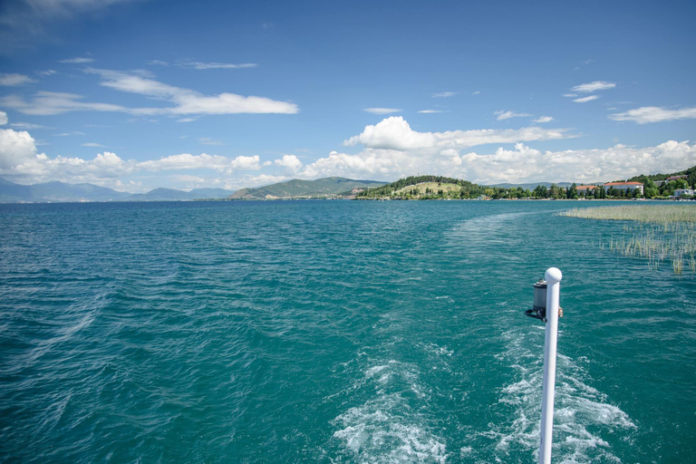 From Ohrid/Struga: Boat Trip to the Monastery of Saint Naum By Minivan (small groups)