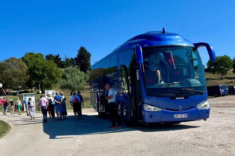 تيرانا: رحلة ليوم واحد إلى أبولونيا وبحيرة كارافاستا مع الغداء