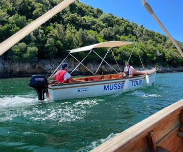 Ksamil: tour gastronomico in barca a vela con le cozze in Albania