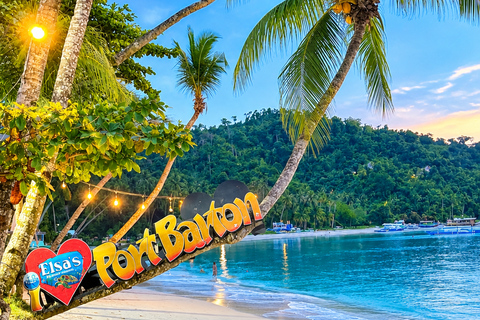 From Puerto Princesa: 2-Day Port Barton Island Hopping Tour