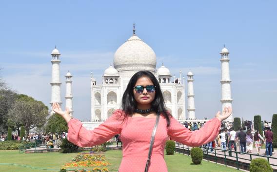 Agra: Taj Mahal-Führung ohne Anstehen