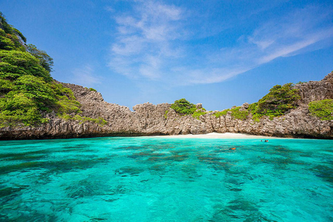 Ko Lanta: Koh Rok &amp; Koh Haa Schnorcheln die Andaman Edelsteine Tour