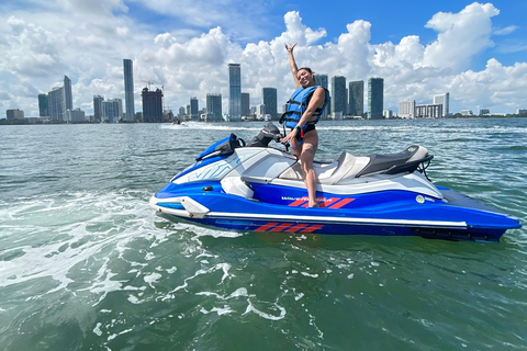 Jetski i Miami Jetski-tur i Miamis vackra vatten