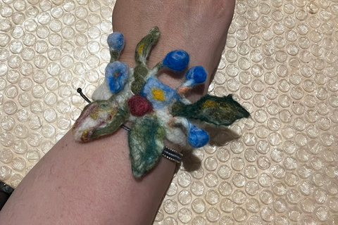 Thessaloniki: Felting Workshop with Tea and Biscuits