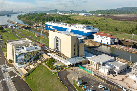 Visite privée des écluses du canal de Miraflores et visite à pied de Casco Viejo