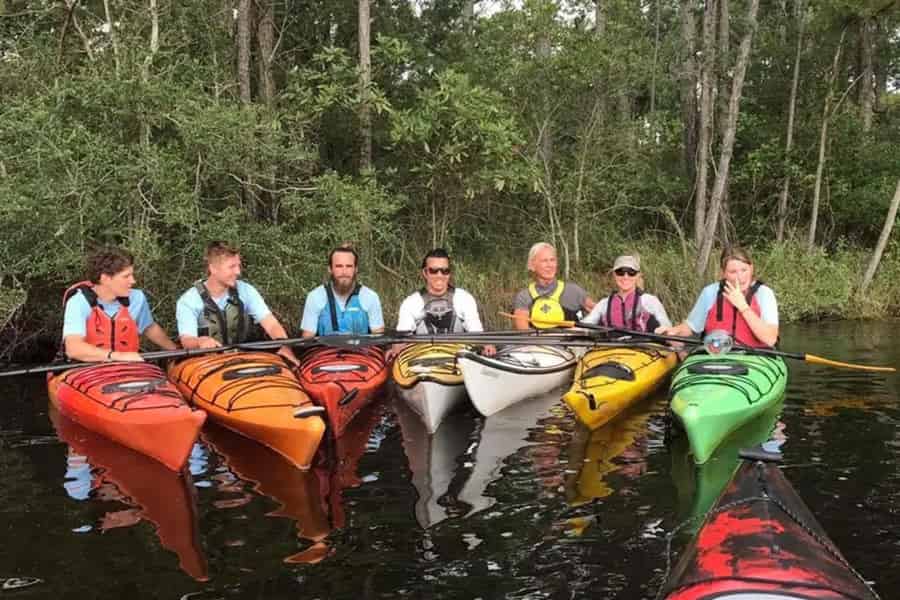 Kitty Hawk: Stündliche Kajak- und SUP-Vermietung. Foto: GetYourGuide