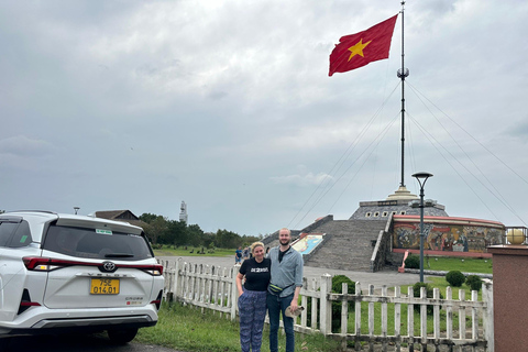 Z Hue: Prywatny transfer do Phong Nha z przystankami DMZZ Hue: Transfer do Phong Nha prosto bez przystanków