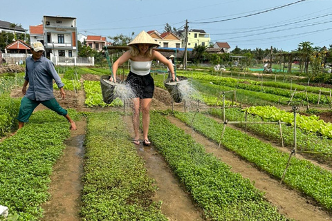 Hoi An: prywatne wioski z wycieczką motocyklową i łodzią z koszemHoi An: Wycieczka motocyklowa po prywatnych wioskach i rejs łodzią z koszem