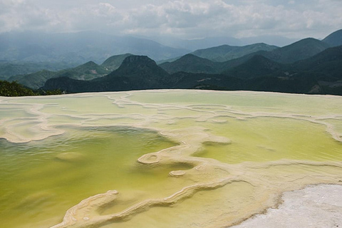 Oaxaca: Hierve el Agua - naturliga källor och kulturell rundtur