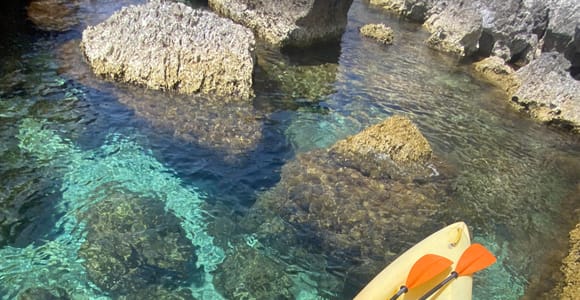 Rent con consegna kayak / paddle da Cagliari a Villasimius