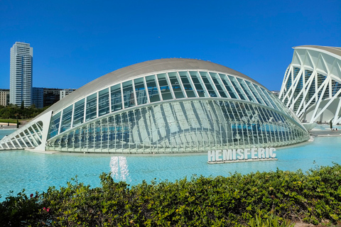 Visite privée à vélo de la Cité des Arts et des Sciences