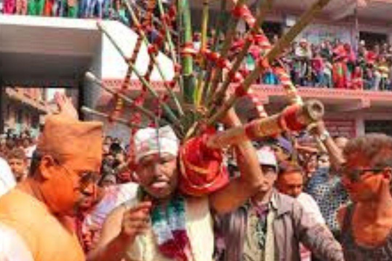 Festival Tour of Nepal: Cultural Tours in Kathmandu Valley Seto Machhindranath Jatra Walking Tour
