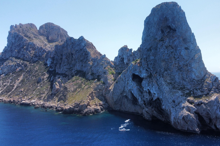 Jet Ski Tour naar Es Vedra vanuit San Antonio (1,5 uur)