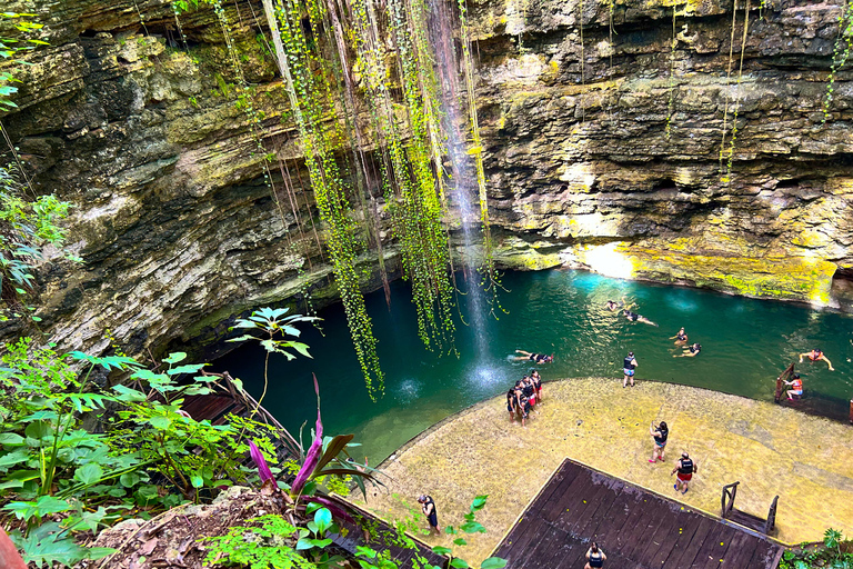 From Cancun: Tulum & Chichen Itza with Cenote One-Day Tour Tour with hotel pick-up in Cancun