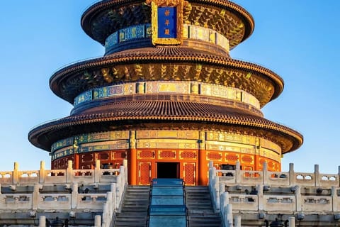 Beijing hotel pickup: Tiananmen Square & Temple of Heaven