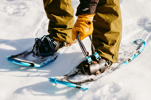 Oslo: Schneeschuhwandern im Wald mit norwegischem BBQ