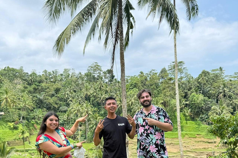 Ubud: Private Half-Day Tour Rice Terrace, Temple & Waterfall Private Ubud Half-Day Tour (Without Entrance Ticket)