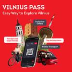 Vilnius: Scopri le oltre 50 attrazioni principali con il Vilnius Pass