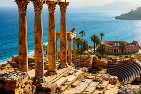 La Goulette Stopover: Grand Tour of Tunisia, Starters & Lunch Included La Goulette Stopover: Grand Tour of Tunisia & Lunch