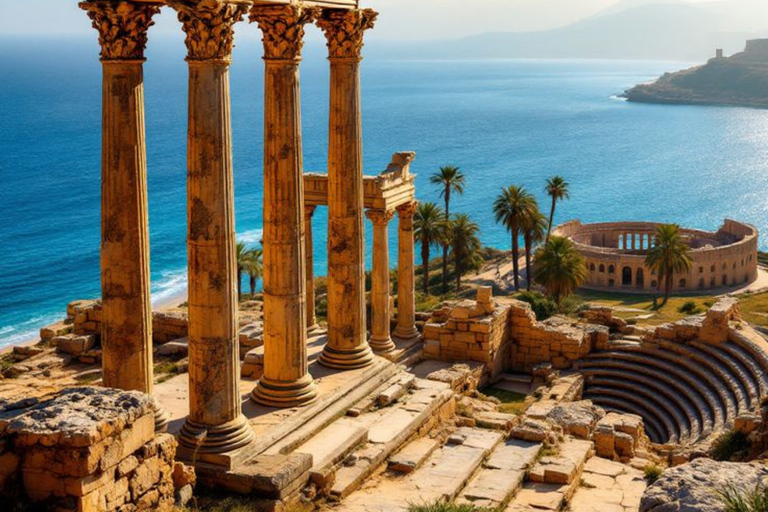 La Goulette Stopover: Grand Tour of Tunisia, Starters & Lunch Included La Goulette Stopover: Grand Tour of Tunisia & Lunch