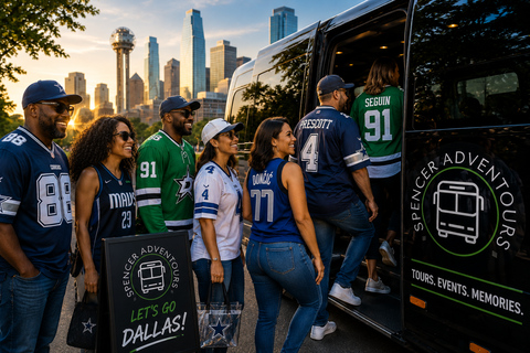 Dallas: Sports Fan Tour with Team Stores & BBQ
