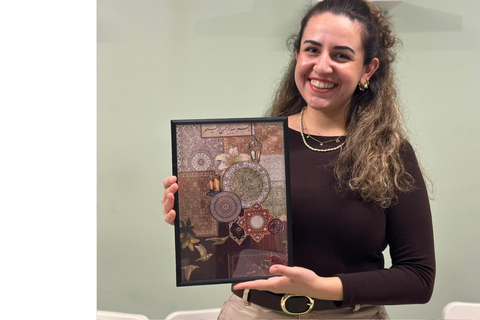 Antalya: Traditional Ethnic Collage Art Workshop with Tea