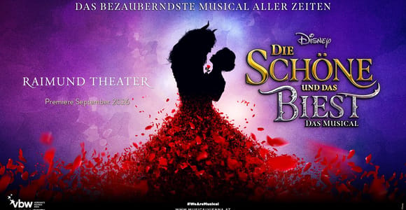 Vienna: Musical Tickets Beauty and the Beast